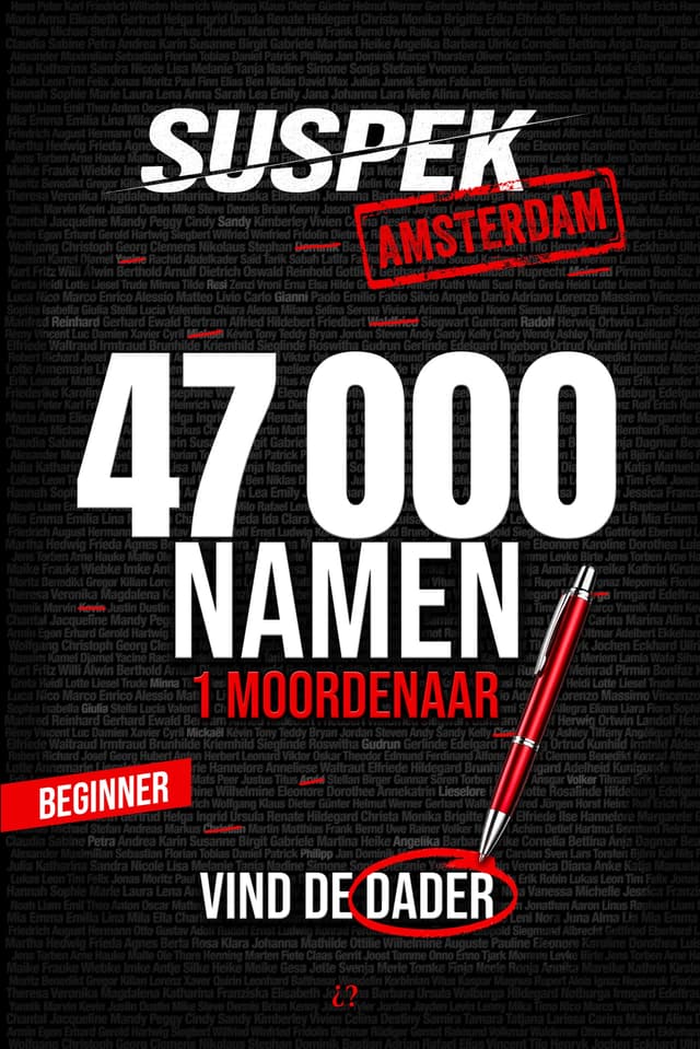 Cover van SUSPEK · Amsterdam